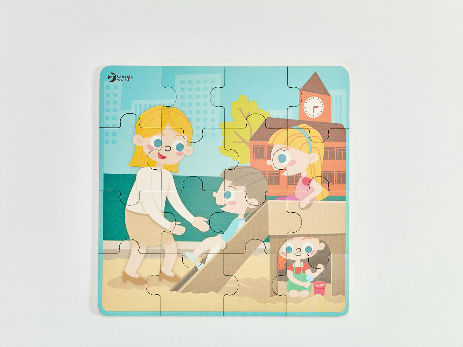 4 in 1 School Day Puzzle