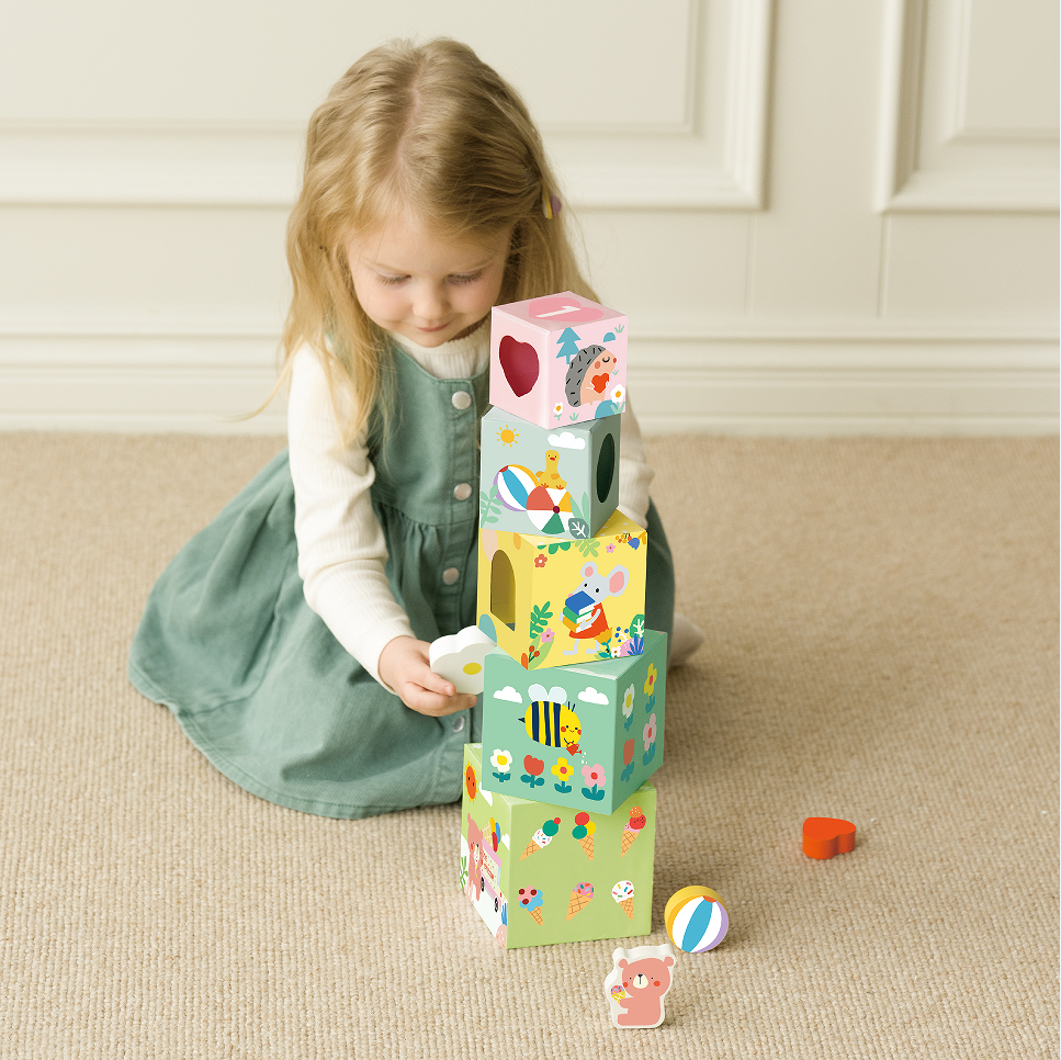 Forest Stacking Cubes